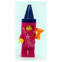LEGO City Magenta Crayon Costume Guy Minifigure 2023 BAM