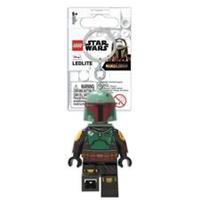LEGO Star Wars Boba Fett Minifigure Key Light (Keyring / Keychain)