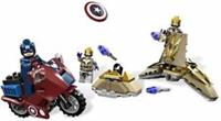 LEGO Captain Americas Avenging Cycle 6865 (NO BOX)