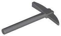 LEGO Minifigure Accessory Dark Bluish Grey Pickaxe Utensil Spare LEGO Pieces