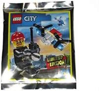 LEGO City Fireman with Drone Foil Pack Set 952002