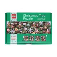 LEGO Christmas Tree Four Connecting 100-Piece Puzzles