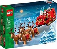 LEGO Seasonal: Santa's Sleigh (40499) Brand New & Sealed 343 Piece Set