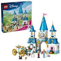 LEGO Disney Princess Cinderellas Castle & Horse Carriage Building Set 43275