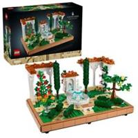 LEGO Icons Fountain Garden Home and Office Decor, Building Set for Adults 10359