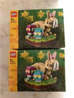 2 LEGO 40463 Easter Bunny Seasonal set 293 pcs 2 sets 8 + ~NEW lego sealed ~