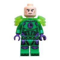 LEGO DC Super Heroes Lex Luthor with Shoulder Pads Minifigure from 76302