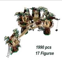 Star Wars Ewok Village Building Blocks 1990PCS (10236) ABS Kit w/ 16x Figures