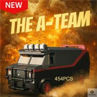 NEW MOC Classic Movie A-Team Van 454PCS Custom Building Blocks Set