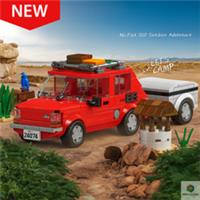 FIAT 126P Classic Car MOC Building Set 393PCS Retro Collectible Toy Gift for Fan