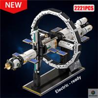 NEW International Space Station Building Set 2221PCS Electric STEM Gift Toy