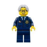LEGO City Police Chief Wheeler Minifigure from 60316