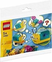 LEGO Build Your Own Snail Garden 30563 | Slug Mini Set Collectible | BN