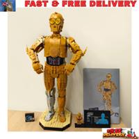 *NEW* UNBRANDED 75398 MOC Star Wars C-3PO Building Blocks Set Gift