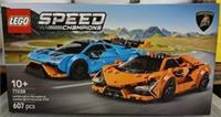 Lego Speed Champions 77238 Lamborghini Revuelto & Lamborghini Huracan STO .