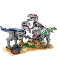 1780pcs Raptors dinosaur building blocks set