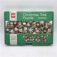 Lego Seasonal Christmas Tree Jigsaw Puzzle X4 In Box