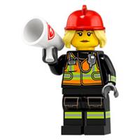 LEGO Minifigures Series 19 Female Fire Fighter Minifigure 71025