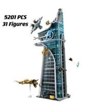 NEW 76269 MOC Avengers Tower Building Blocks with 31 Figures Marvel 5201pcs