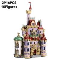 Beauty And The Beast Castle Building Blocks 2916PCS + 10 Figures 43263 UNBRANDED