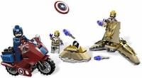 LEGO Captain Americas Avenging Cycle 6865 (NO BOX)