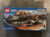LEGO 60085 City 4x4 with Power boat~ Age 5-12 301 pcs ~ NEW & Lego sealed~