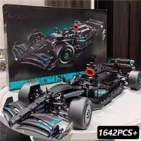 NEW 42171 MOC Mercedes-AMG F1 W14 E Performance Building Blocks 1643pcs Technic+