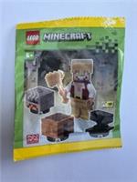 LEGO Minecraft Gold Hunter with Crafting Table Furnace & Anvil 472506 | New