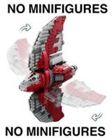 LEGO STAR WARS 75362 AHSOKA TANOS T-6 JEDI SHUTTLE NO MIFIGURES NEW