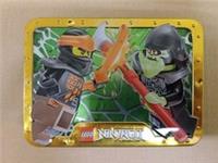Lego Ninjago Set 112326 Cole Vs. Bone Knight Metal Tin Box Brand New & Sealed
