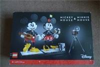 Buildable Mickey & Minnie Mouse * Lego Disney 43179 * New In Damaged Box