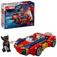 LEGO Marvel Spider-Man Car vs. Venomized Wolverine 76336