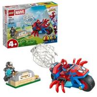 LEGO Marvel Spidey on his Motorcycle vs. Rhino 11206