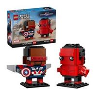 LEGO Brickheadz Marvel Super Heroes Captain America & Red Hulk Figures Set 40668