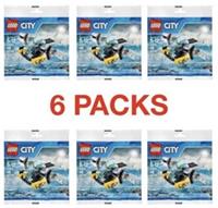 Lego City Prison Island Floatplane 30346 - 6 Packs - NEW & SEALED
