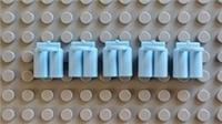 5x Lego 3838 Space Bright Light Blue Minifigure Air Tanks Spaceman Astronaut