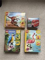 Lego Creator Sets 31379 31136 31170 40220 - Brand New Sealed