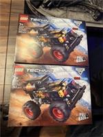 Lego 42219 Monster Jam GRAVE DIGGER FIRE AND ICE X2 | Brand New Sealed