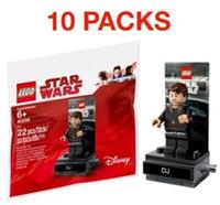 Lego Star Wars 40298 DJ Minifigure Polybag x 10 Rare, Retired BRAND NEW & SEALED
