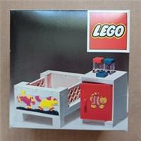 Lego Vintage Classic Homemaker Legoland Set 271 Baby's Cot & Cabinet New Sealed