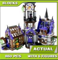 Scooby-Doo Mystery Mansion 860PCS Building Set MOC Bricks W/ Figures