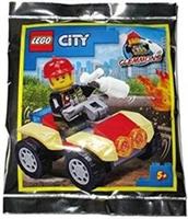 LEGO City Clemmons Fireman with Fire Quad Foil Pack Set 952009