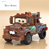 413PCS Tow Mater Building Blocks Car Model DIY Kit Kids Gift Compatible 77255