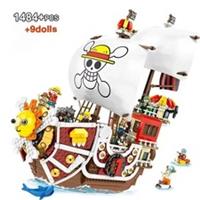 NEW MOC 6298 Thousand Sunny - One Piece with Figures 1484pcs blocks UNBRANDED