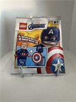 LEGO 242106 Marvel Avengers Captain America Minifigure Foil Pack New Sealed
