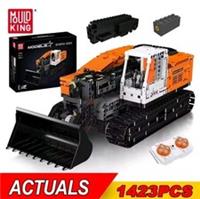 Technik Bulldozer Building Blocks, APP Remote Control Crawler Telehandler