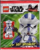 LEGO Star Wars 501st Specialist Trooper Minifigure paper bag Set 912407