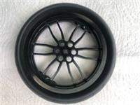 Lego 88517C01 Motorcycle Black Wheel and Tyre 75mm diameter x 17mm wide