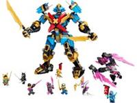 MOC Lego Ninjago: Nya's Samurai X MECH (71775) With 1003 Pcs Generic Bricks