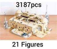 New Star Wars Mos Eisley Cantina 75290 3187pcs 21 Figures and instructions